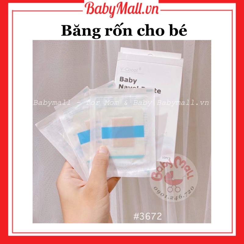 Băng rốn Vcool chống thấm nước