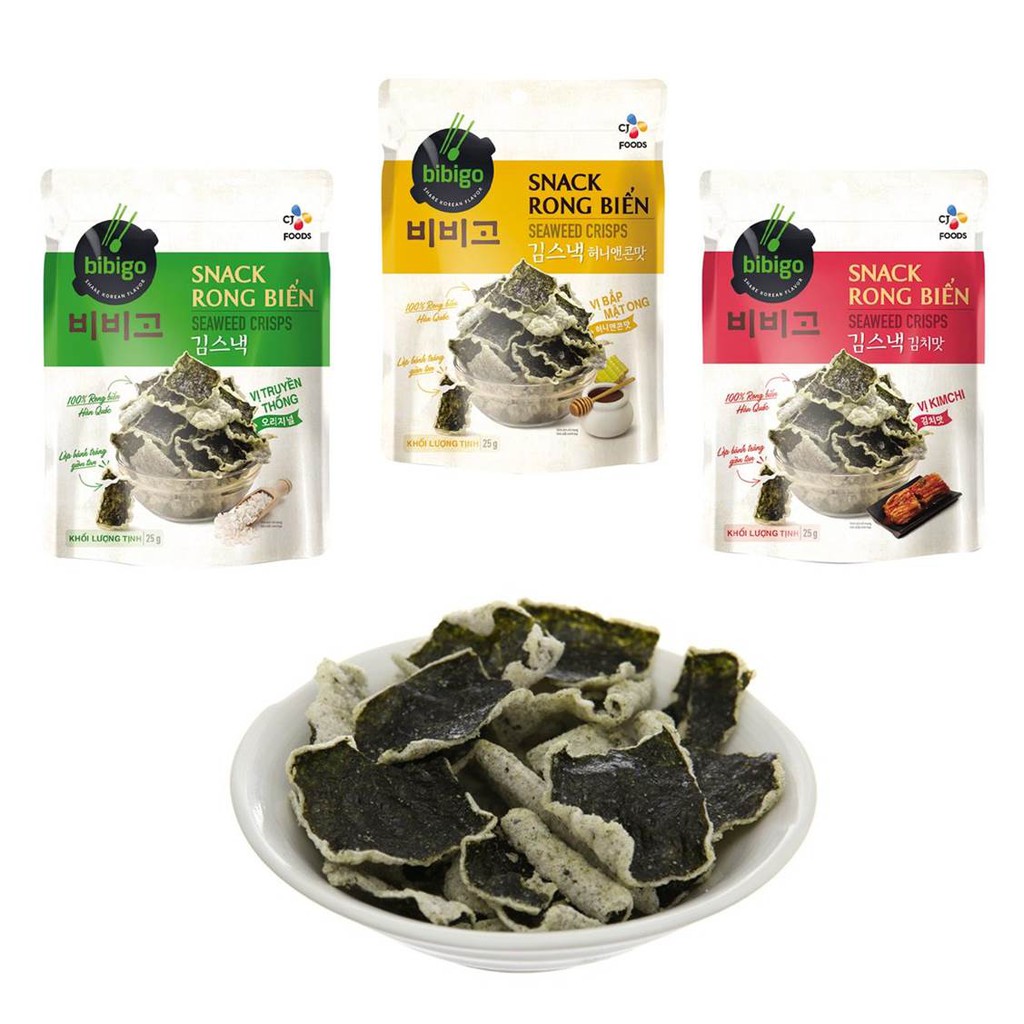 Snack rong biển Bibigo 25g