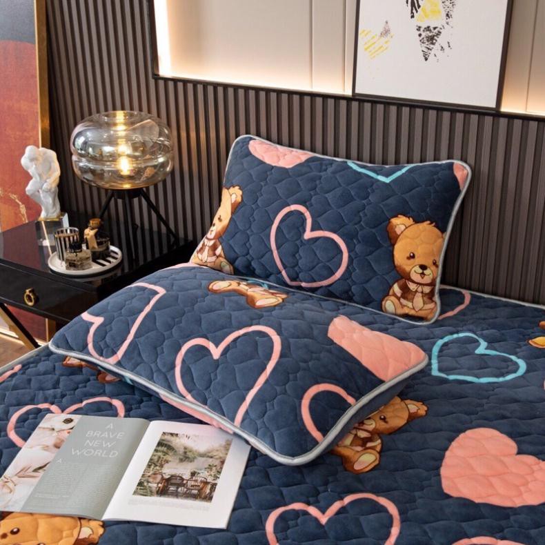 Ga gối nỉ thương hiệu trần trái tim