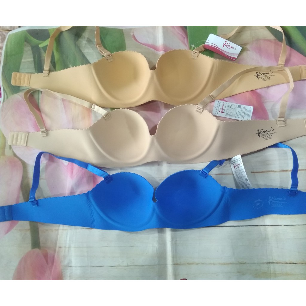 Áo ngực su đúc cúp ngang Enows chính hãng-có màu mới và sz 40