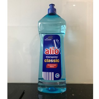Nước làm bóng Alio [Siêu tiết kiệm] chai 1 lít chuyên dùng cho máy rửa bát