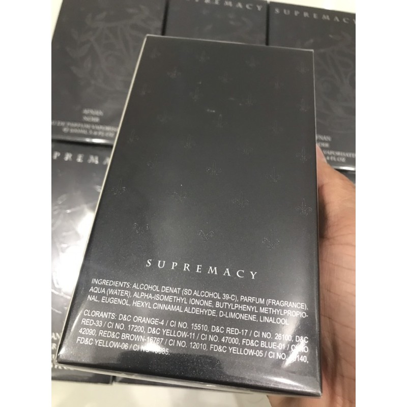 Nước hoa Afnan Supremacy noir edp 100ml full seal