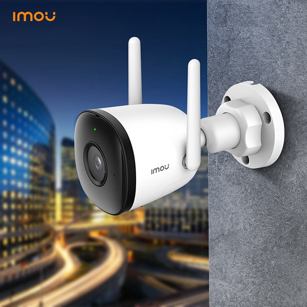 CAMERA IPC WIFI IMOU F22P - NGOÀI TRỜI FULL HD 1080P -Angten đôi và MIMO - Chống nước IP67