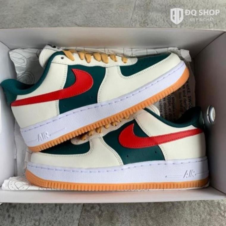 Giày thể thao nike_gucci, Giày AF1 GC xanh đỏ nam nữ cao cấp siêu hot 2021 Full Box Bill