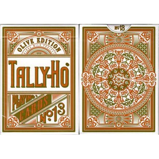 Bài tây Poker Tally Ho Olive Player Edition Playing Cards