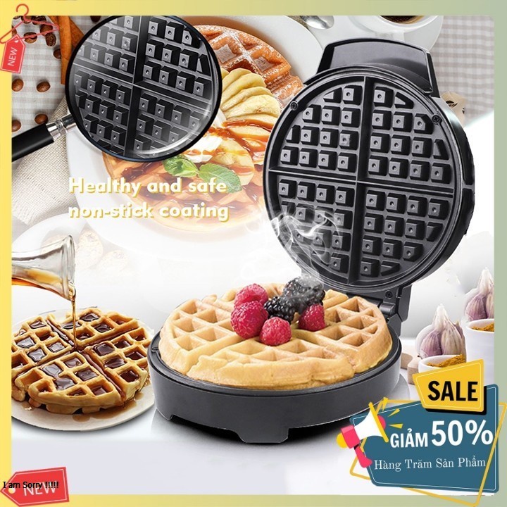 Máy làm bánh tổ ong, bánh waffle HELMUT