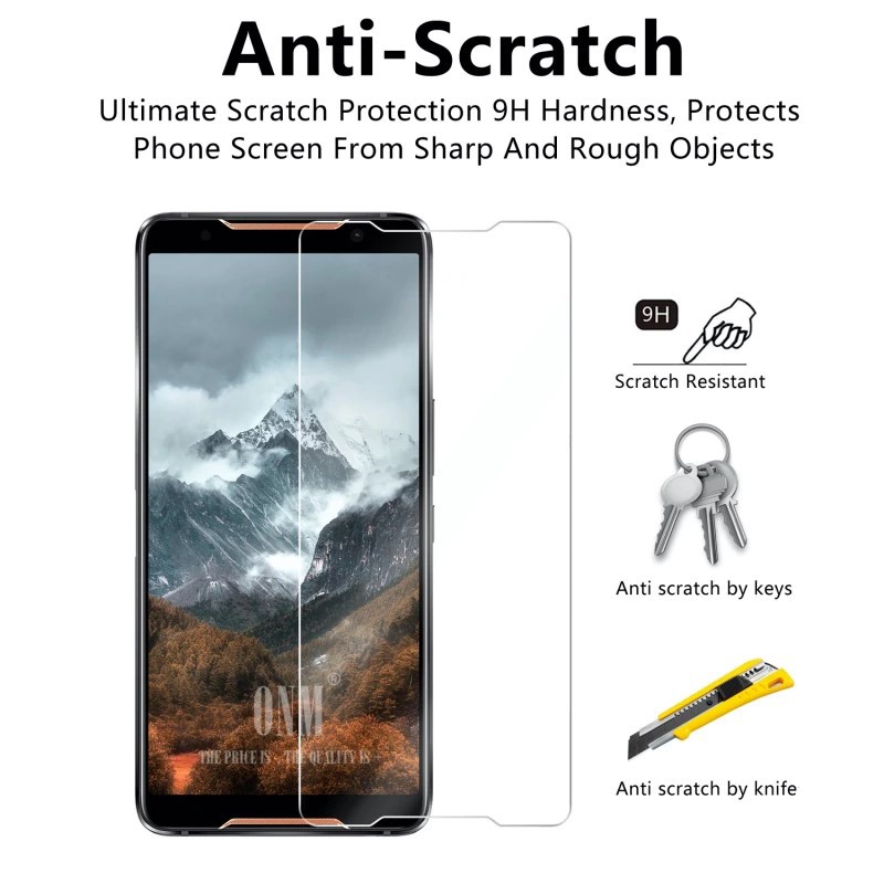 [Không FULL] Kính Cường Lực Asus ROG Phone 2 ZS660KL 9H-0.26mm