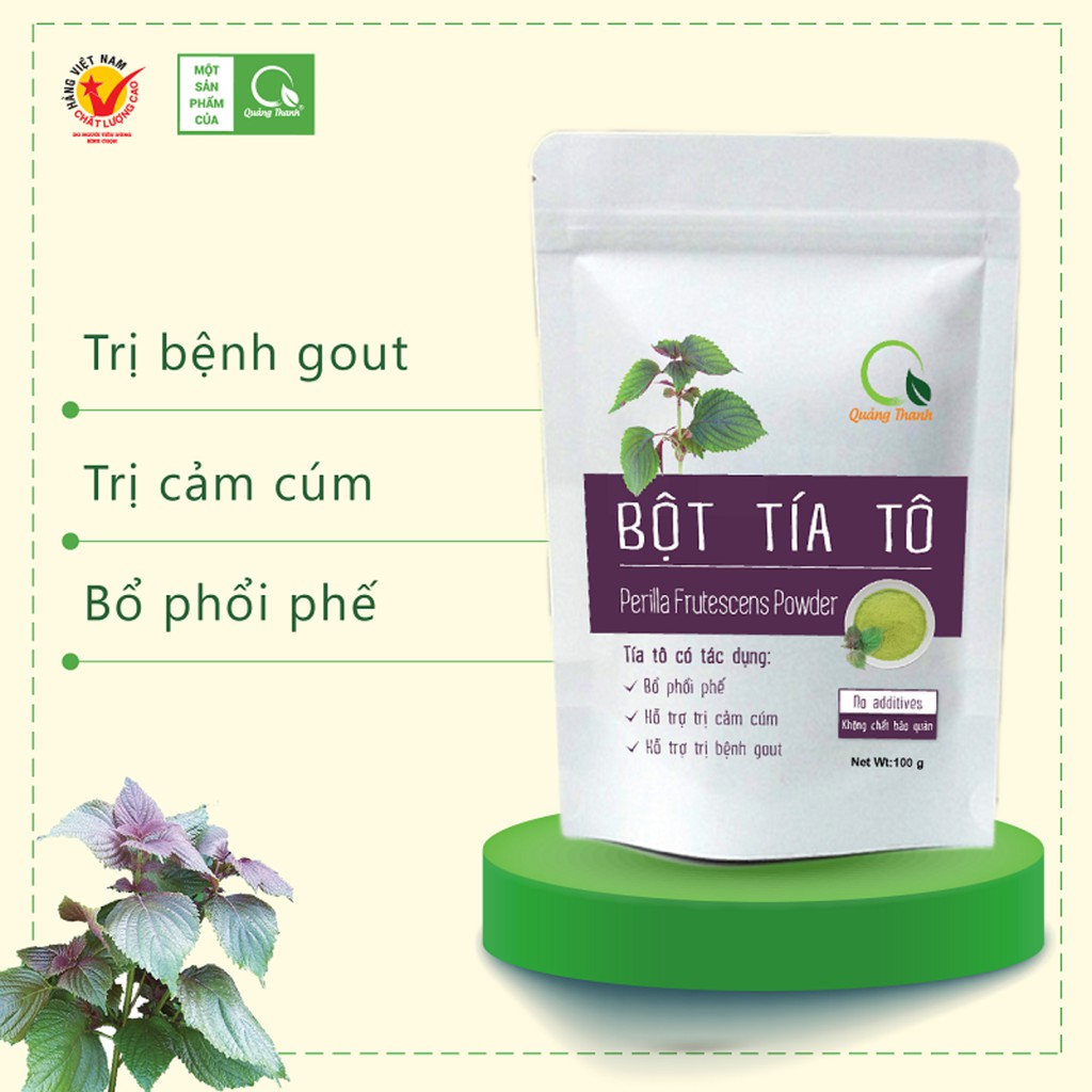 Bột Tía Tô Sấy Lạnh Quảng Thanh - Foodmap