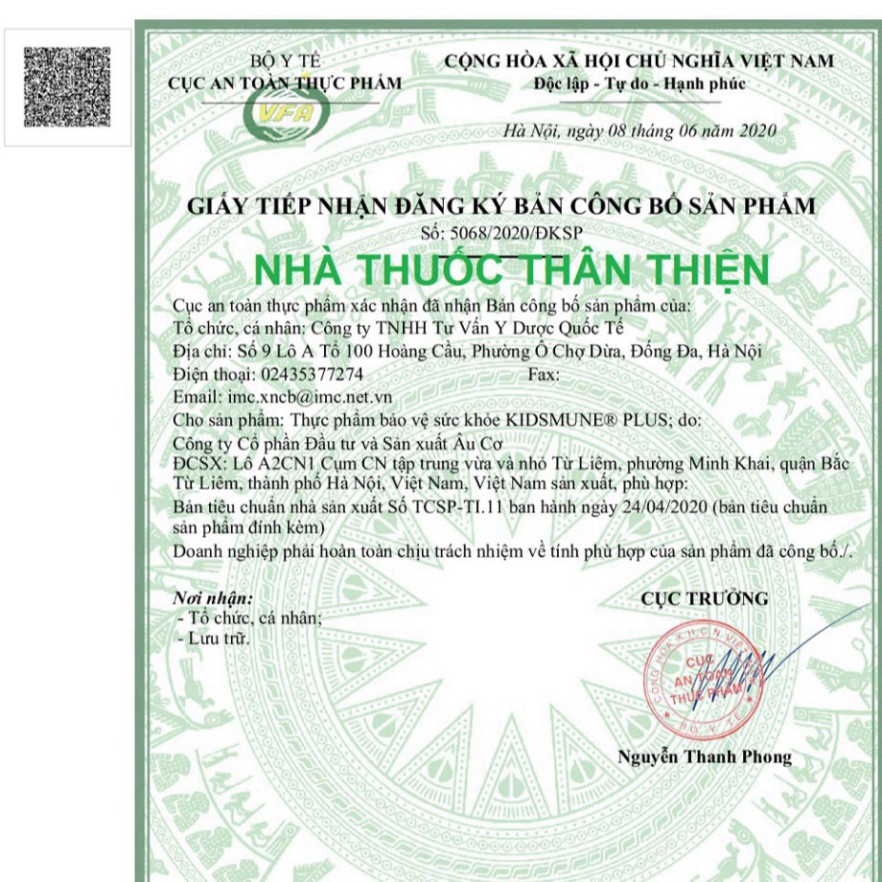 CỦ XẢ CỦA XẢ XẢ HÀNG KHÔNG LO VỀ GIÁ Cốm Kidsmune Plus - Hỗ trợ tăng cường sức đề kháng, tiêu hóa, phát triển trí não ch