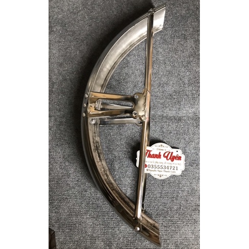 BỘ DÈ TRƯỚC SAU XE 67+68 INOX 304 DÀY DẶN