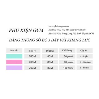 Dây Kháng Lực Vải Mini Band Tập Mông