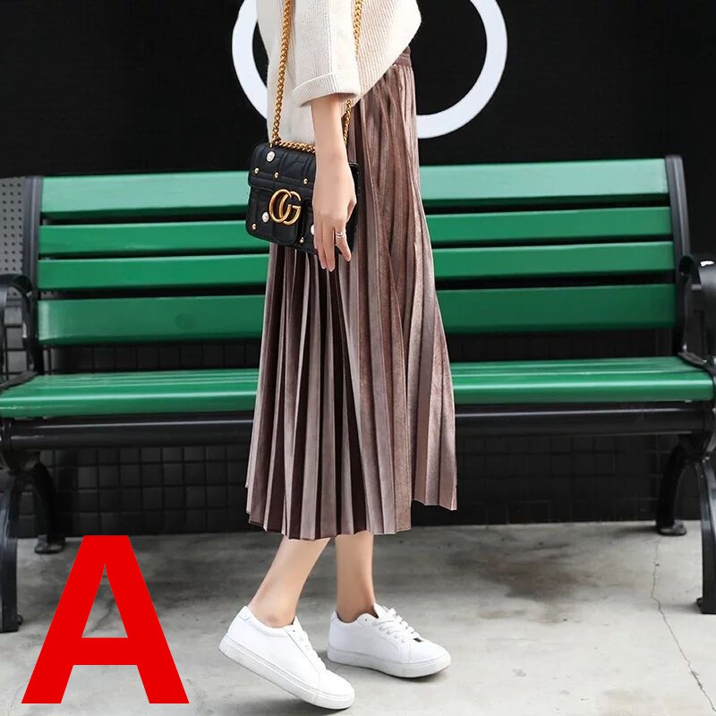 Chân váy vải flannel mềm mại | BigBuy360 - bigbuy360.vn