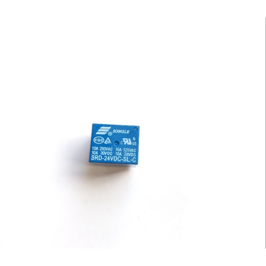 Rơle Songle 10A 5 chân chính hãng 5V 12V 24V