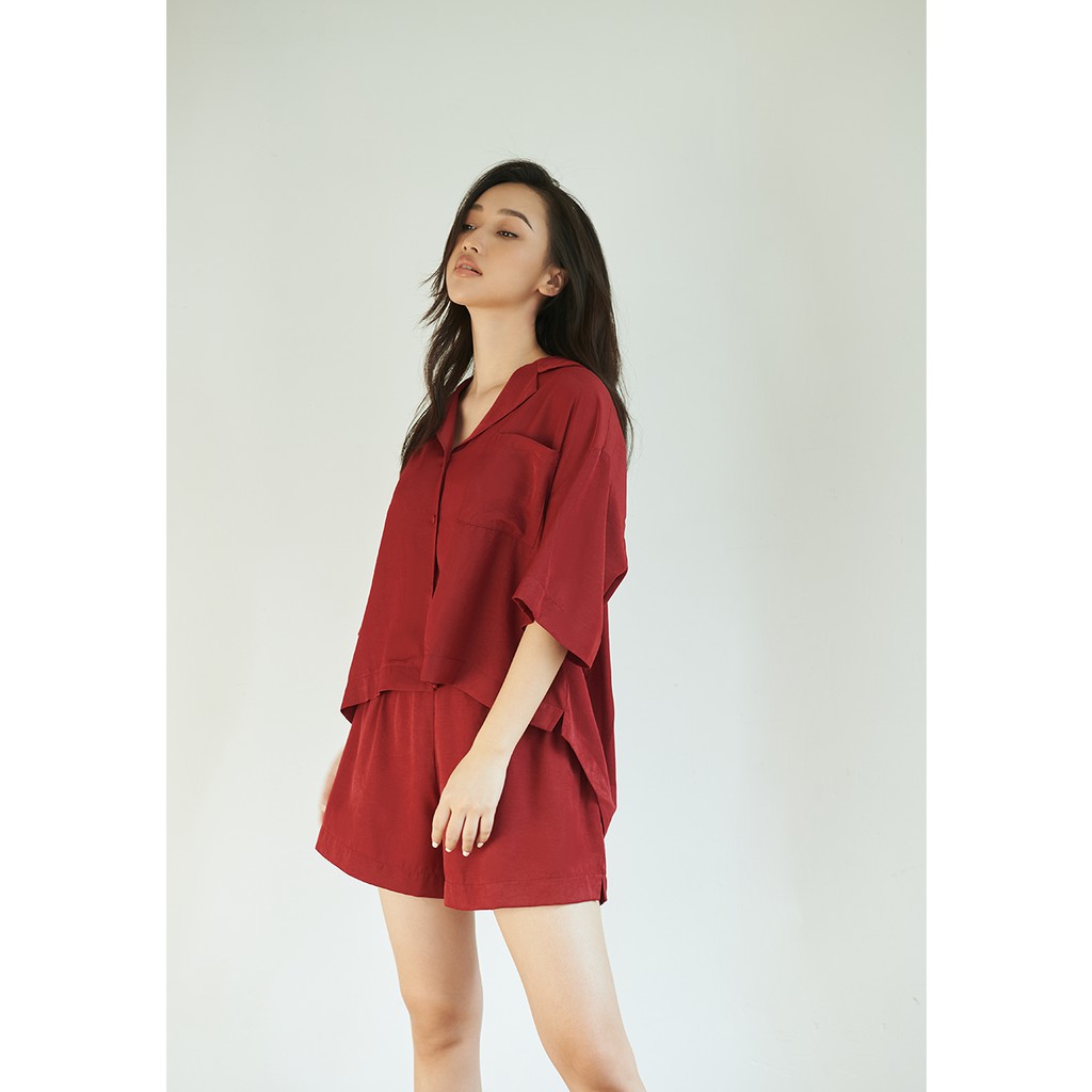 Bộ đồ ngủ nữ chất liệu tuyết tăm BN17 Charis | BigBuy360 - bigbuy360.vn