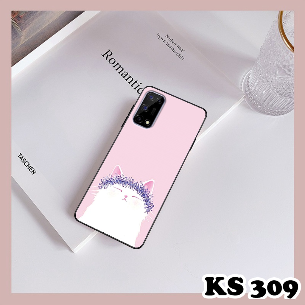 Ốp lưng Oppo Realme V5 5G - Ốp Oppo in hình LoveCat - Chất liệu TPU siêu bền