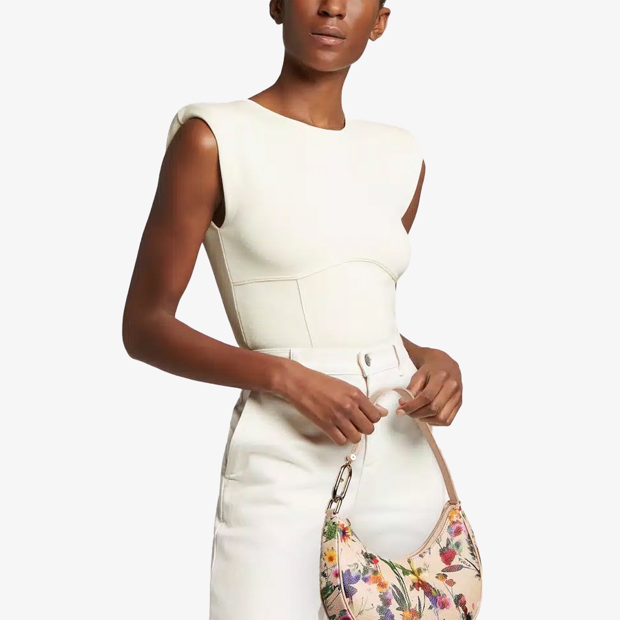 Túi Nữ FURLA Primavera S Shoulder Bag Vitello St Eracle St Flowering