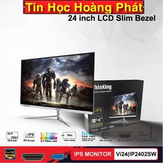 Lcd vsp 27inch 24inch 22inch ips 75hz trắng - đen new bh 24tháng