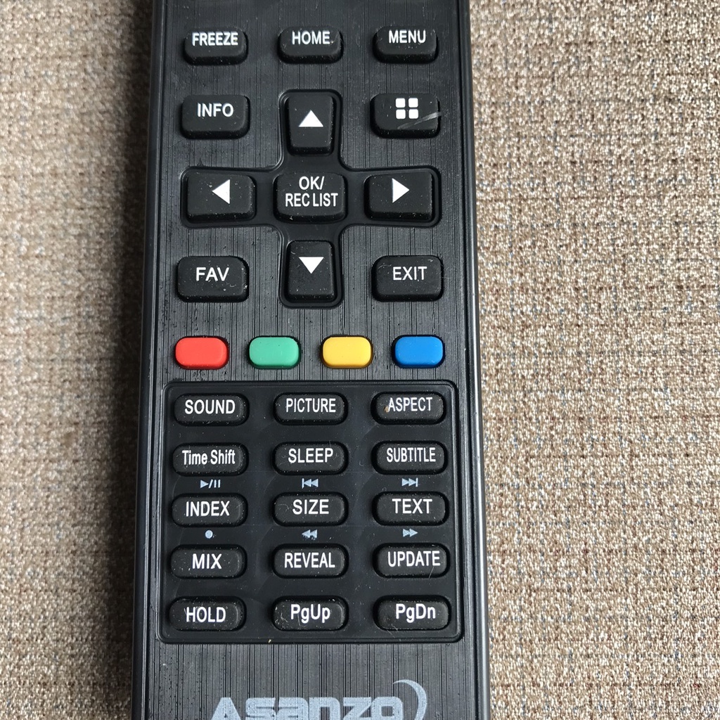 [HÀNG CAO CẤP] Remote Điều khiển tivi asanzo hàng loại 1