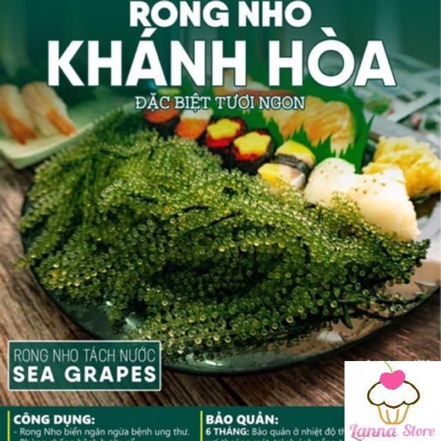 [SIÊU HOT] Rong Nho Tách Nước Khánh Hoà - Công Nghệ Tách Nước Tiêu Chuẩn Nhật Bản