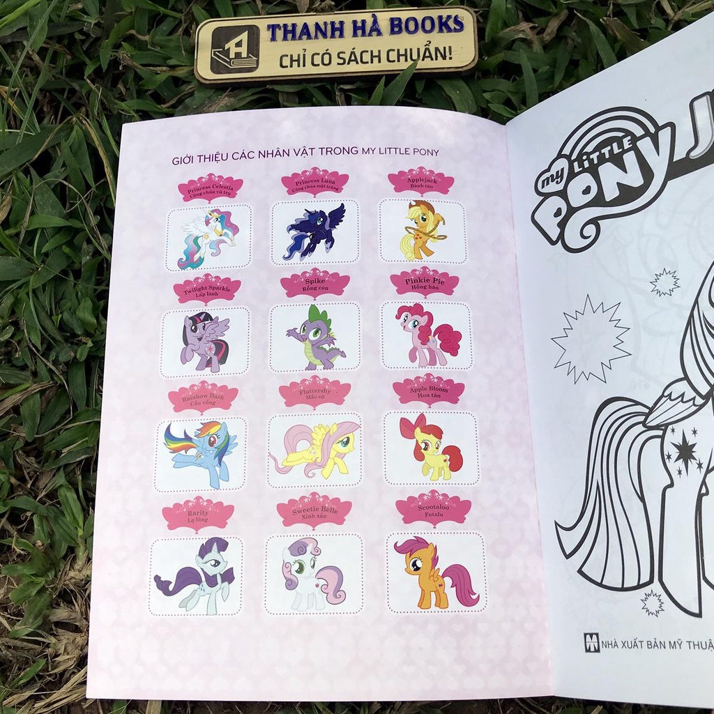 Sách - My Little Pony - Jumbo: Tô Màu Và Các Trò Chơi (Dành cho trẻ từ 2-6 tuổi) - Bộ 3 quyển lẻ tùy chọn