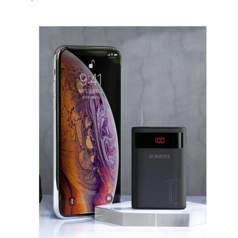 Pin sạc dự phòng Romoss Ares10 10.000mAh chính hãng