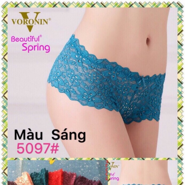 10 Quần lót (3097) ren nữ sọt