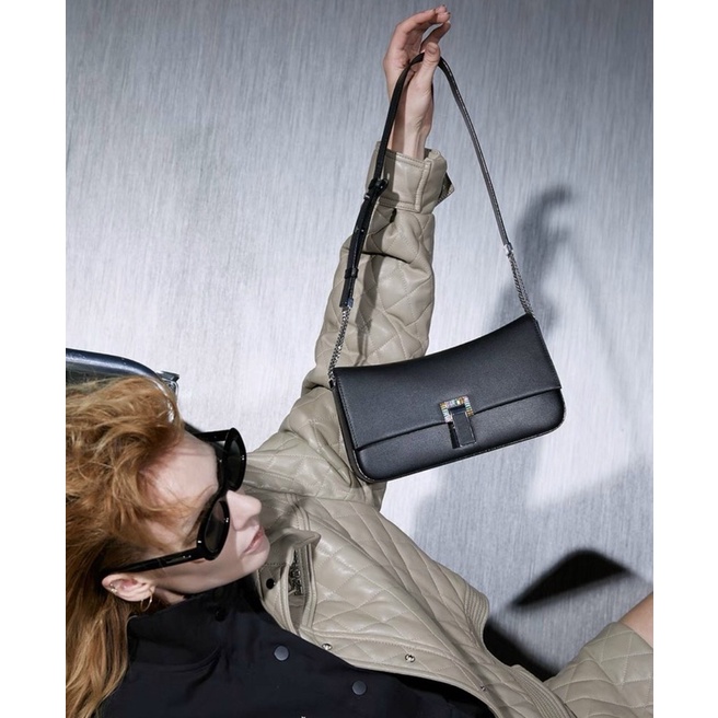 Túi Pedro đeo chéo - màu đen