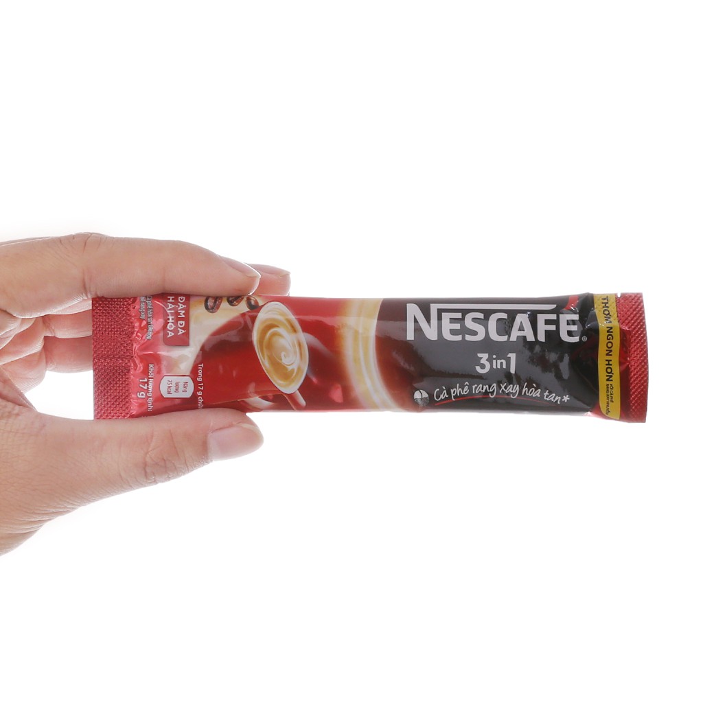 COMBO 3 BỊCH Nescafe 3 in 1- cafe rang xay hòa tan bịch 46 gói x 17g