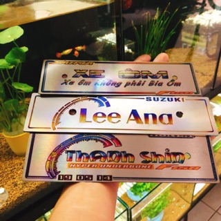 BIỂN SỐ TRƯỚC THEO YÊU CẦU TITAN