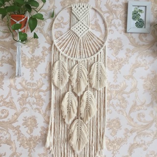 Vật treo tường macrame dreamcatcher