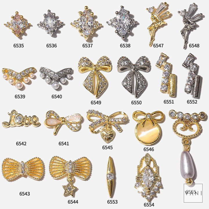 ( 1 cái ) Charm Nail Nàng Tiên Tinkerbell, Phụ Kiện Nail - Vani Store [KIRA0081]