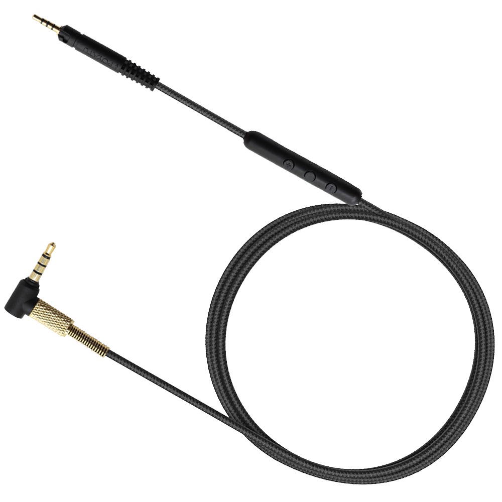 Dây Cáp Tai Nghe Thay Thế Nâng Cấp Kèm Mic Điều Khiển Từ Xa Cho Sennheiser HD569 HD579 HD559 HD 599 iPhone iPod Andriod
