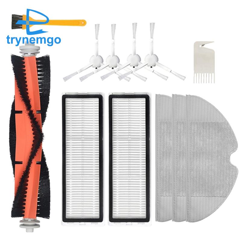 Set 12 chổi chính cho robot hút bụi Xiaomi Dreame F9