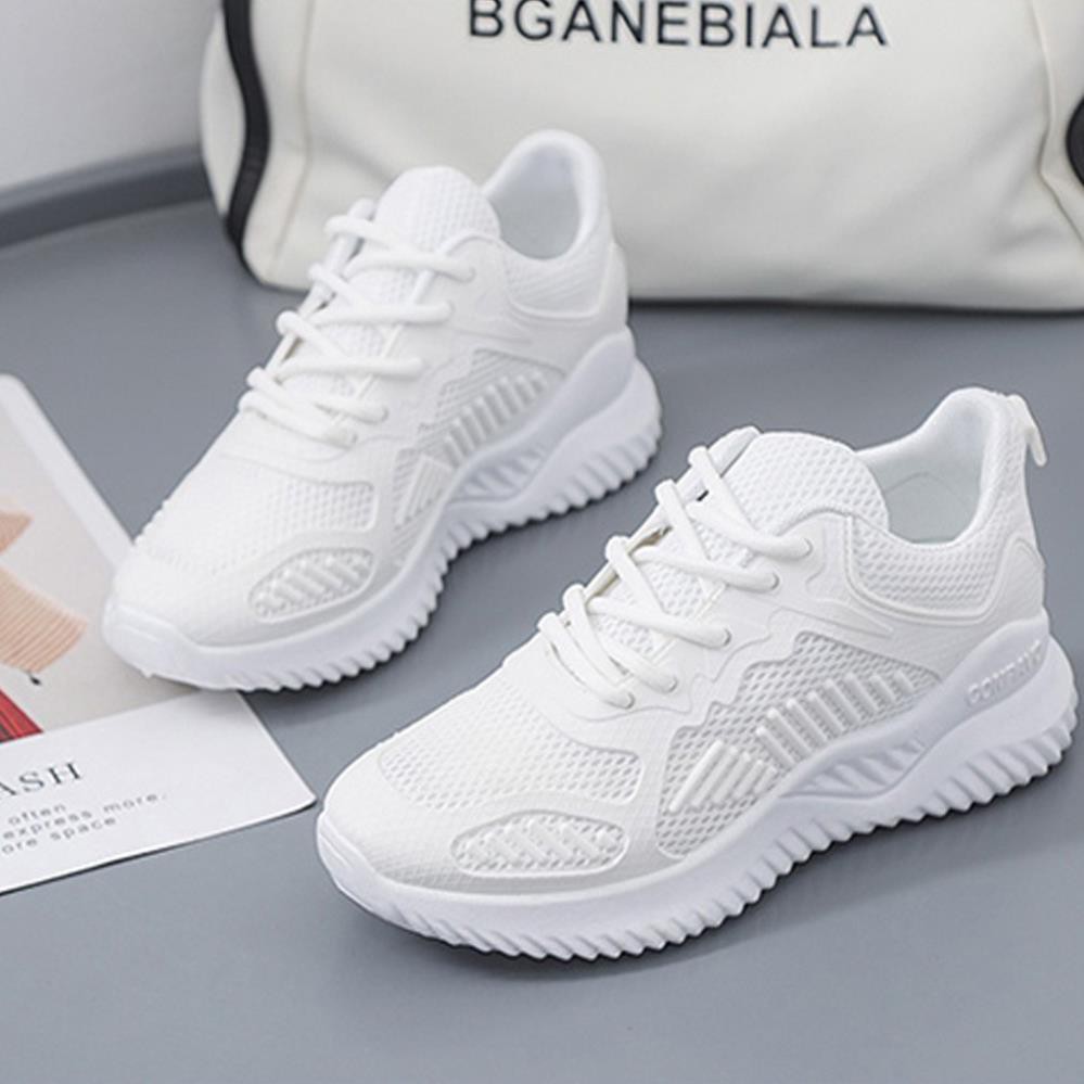 Giày Sneaker Nữ [ FREESHIP ] Giày Thể Thao Nữ Siêu Mềm Siêu Êm Kiểu Dáng Nhẹ Nhàng - G17 TP