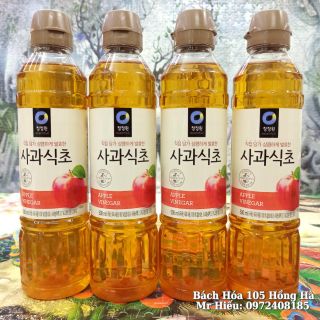 Dấm Táo Hàn Quốc 500ml