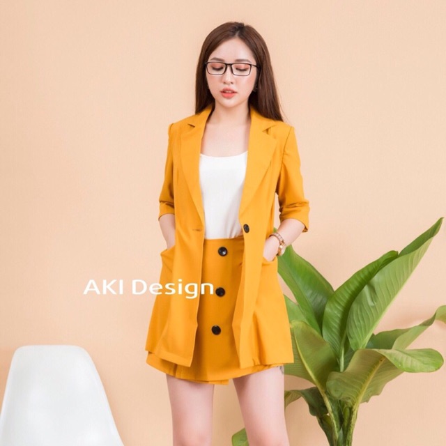 SET BỘ VÉC + CHÂN VÁY - Hàng thiết kế Đẹp giá Rẻ
