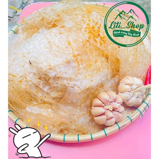 Bánh tráng Vuông trộn Tỏi 500Gr