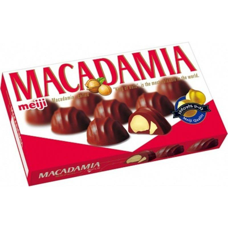 Chocolate Meiji nhân Hạnh nhân 88gr _ hạt Macca 64gr