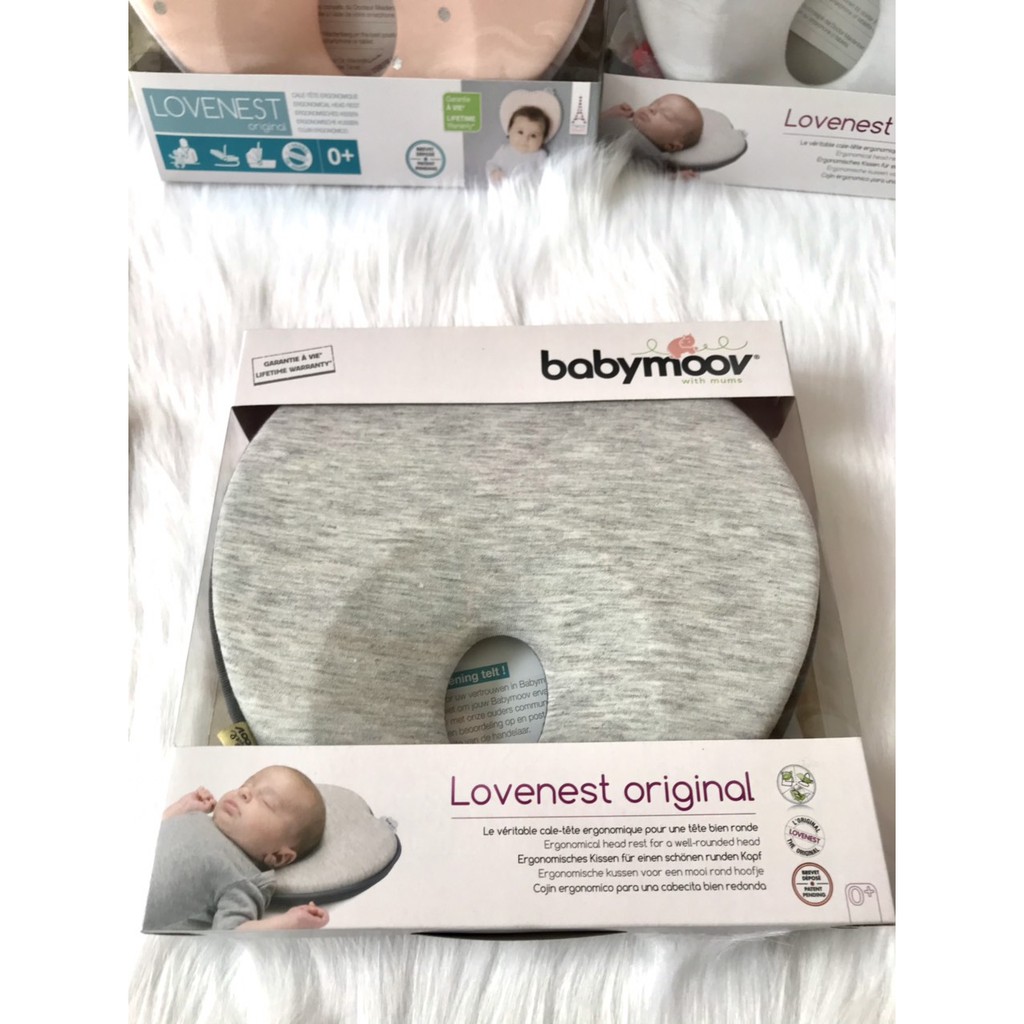 Gối chống bẹp đầu Lovenest Babymoov (Hàng chính hãng 100%)