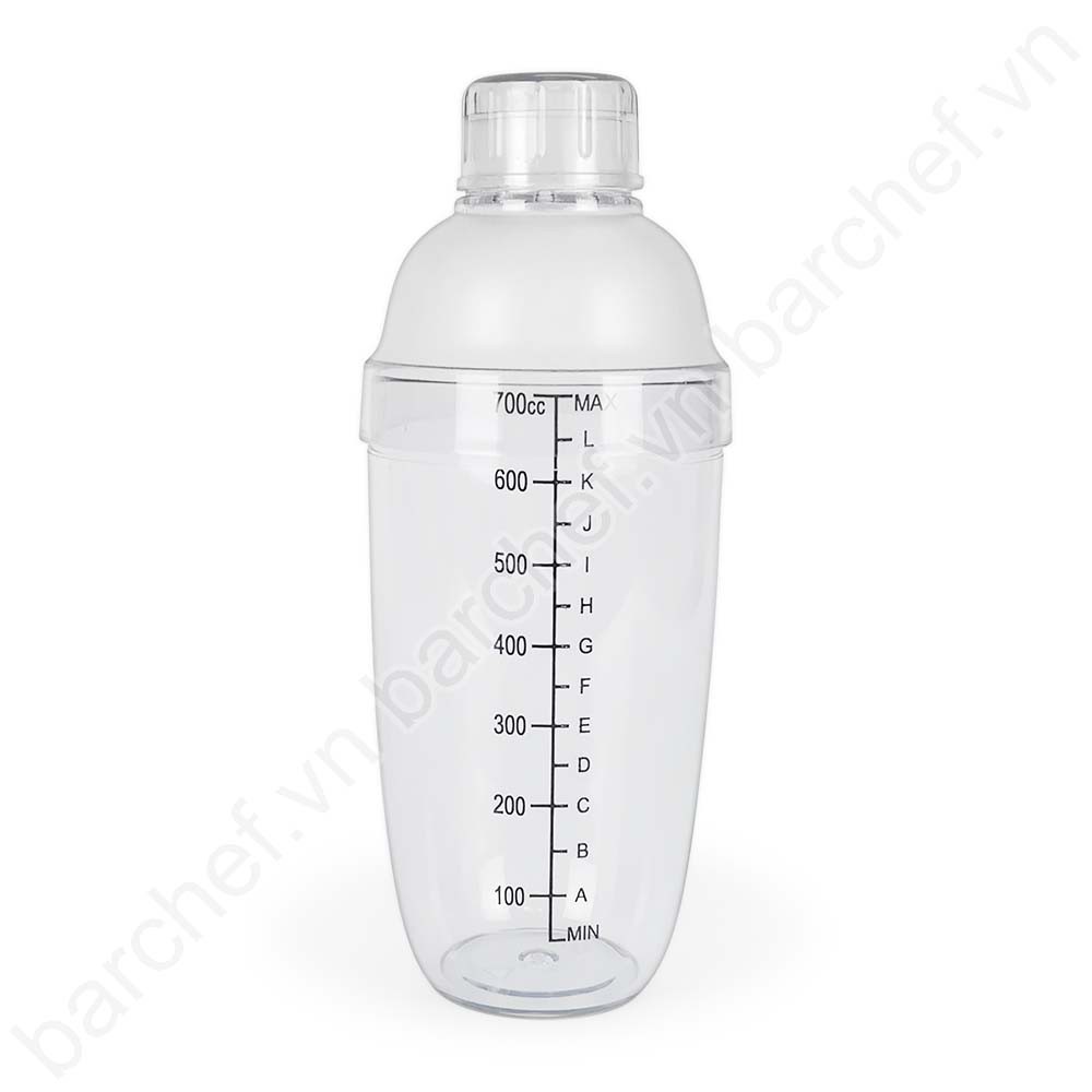 Bình lắc Nhựa Vạch Đen 350ml 530ml 700ml 1000ml Hàng Như Hình ạ