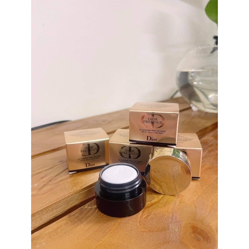 Phấn nước cushion  Dior Cushion Mini Prestige Teint De Rose Ivory 010 SPF50+-PA+++/Long wear bản mini