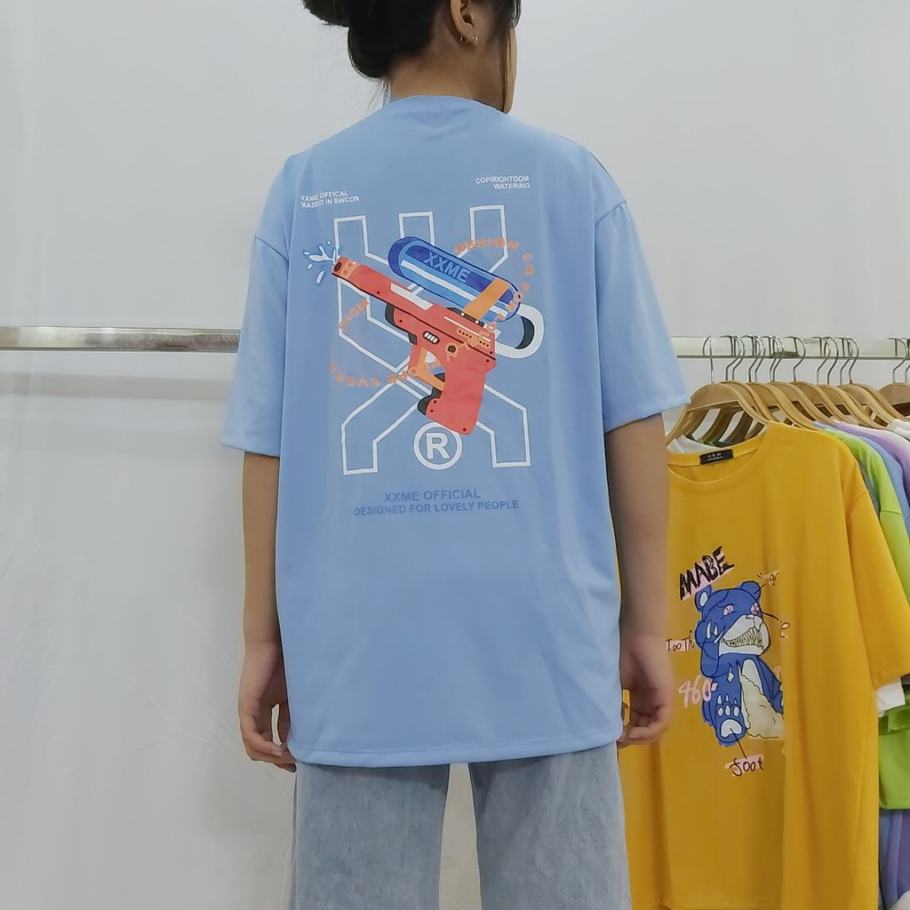 Áo thun nam nữ - Áo phông nam nữ Unisex tay lỡ form rộng Oversize chất vải 100%COTTON mát mềm mịn AT30 | BigBuy360 - bigbuy360.vn