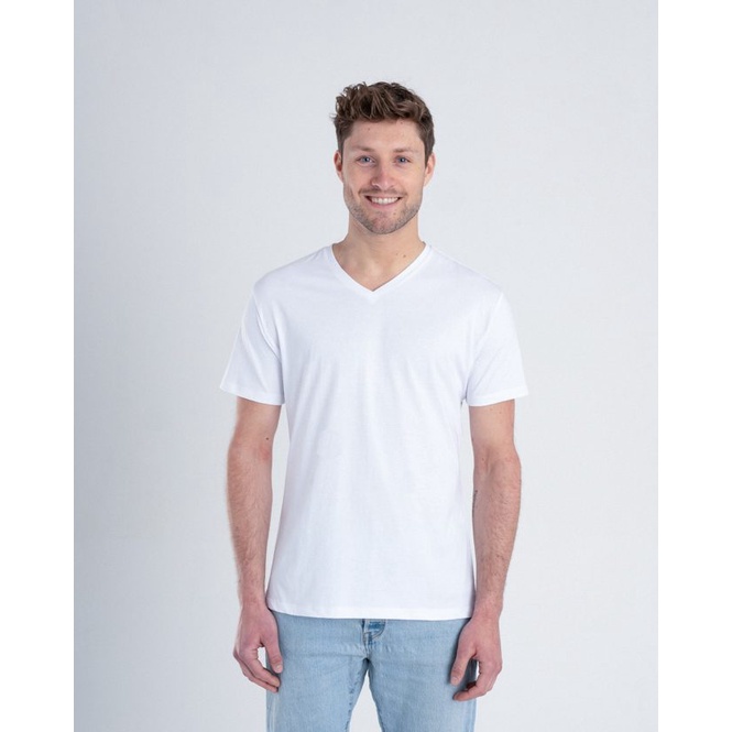 Áo phông nam trắng trơn cao cấp chất cotton 100%  xuất mỹ BR00K