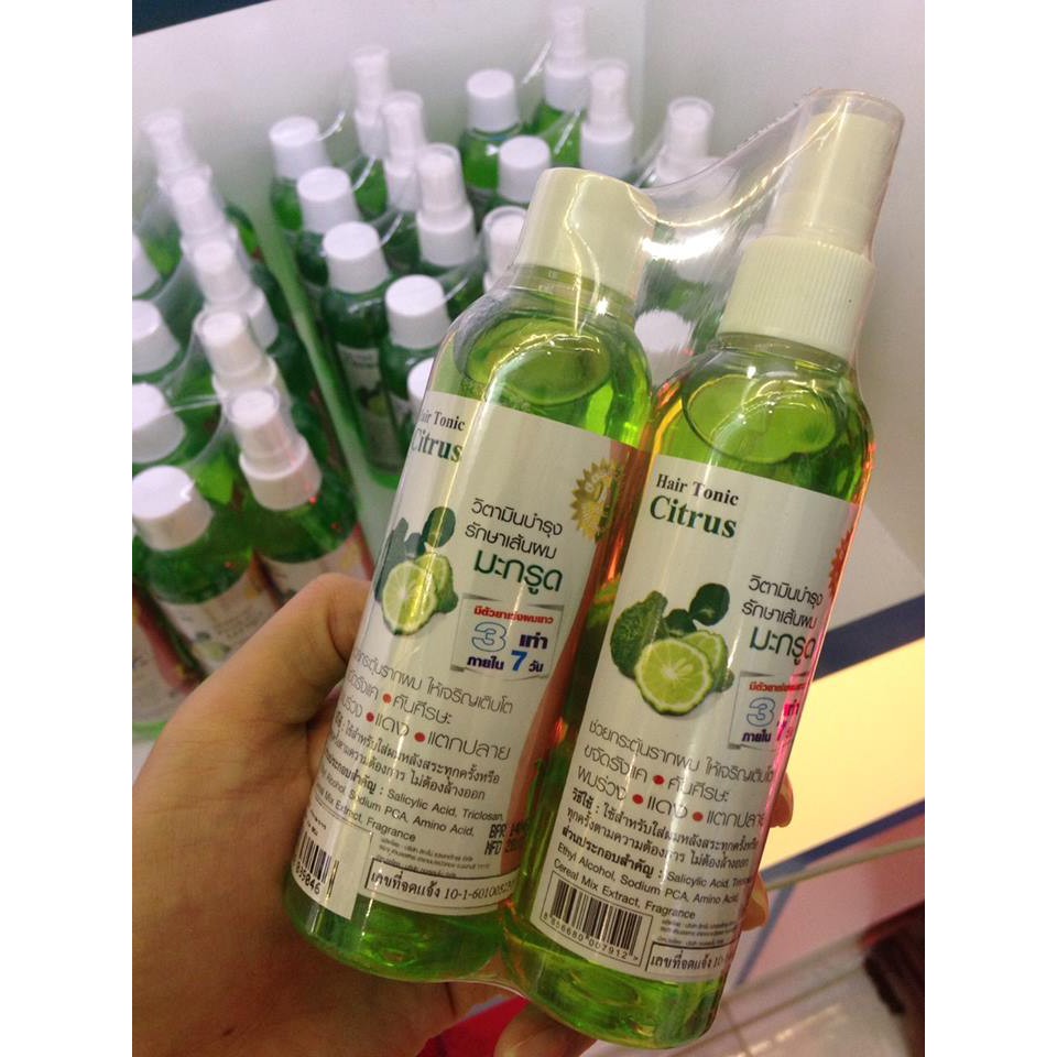 TINH DẦU BƯỞI CITRUS TRỊ RỤNG, KÍCH THÍCH MỌC TÓC THAILAND 120ml x 2 | BigBuy360 - bigbuy360.vn