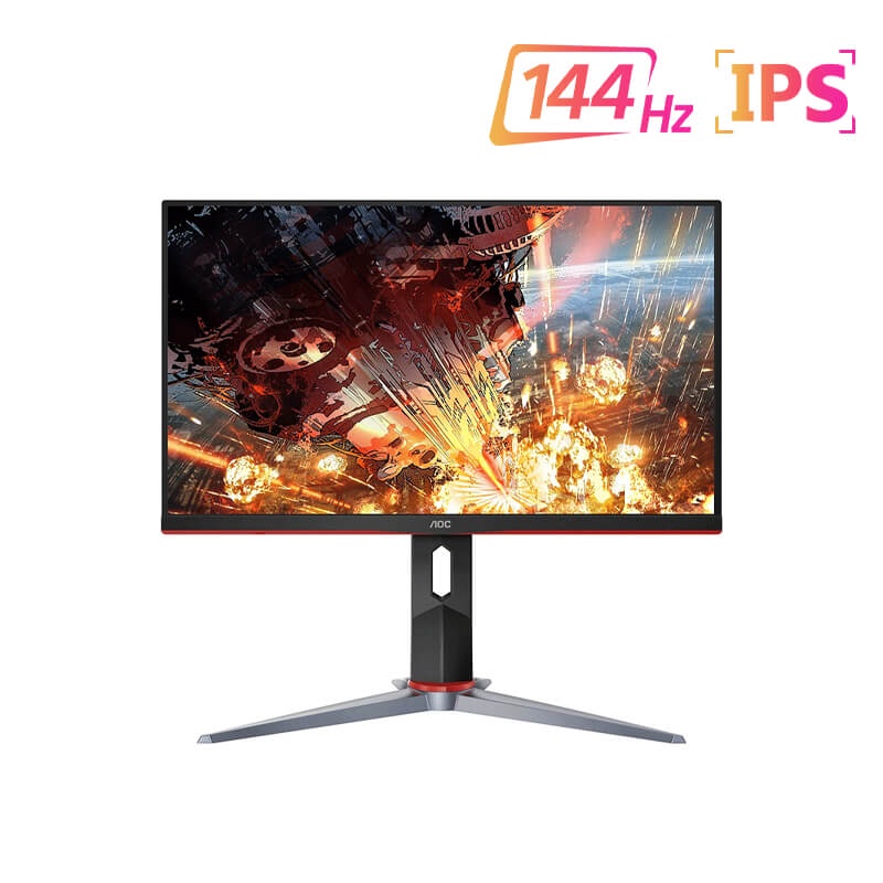 [BEN] Màn hình AOC 24G2 24 IPS 144 Hz Gsync compatible chuyên gaming | BigBuy360 - bigbuy360.vn