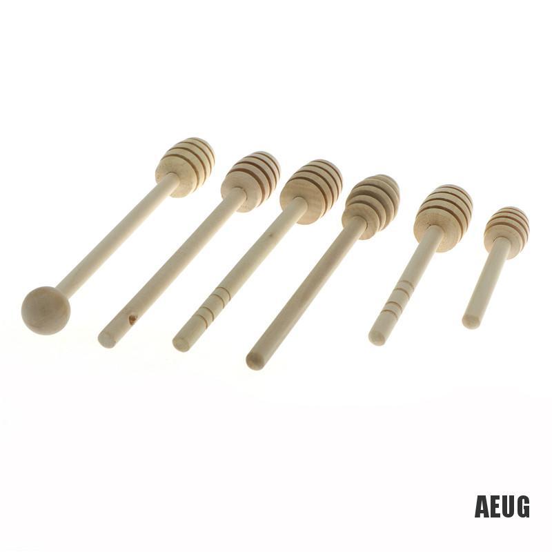 Muỗng Múc Mật Ong Bằng Gỗ Với Tay Cầm Dài Tiện Dụng