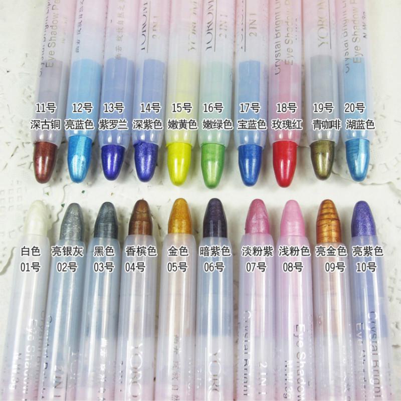 Phấn mắt dạng bút màu ánh ngọc trai lấp lánh phong cách Hàn Quốc | BigBuy360 - bigbuy360.vn