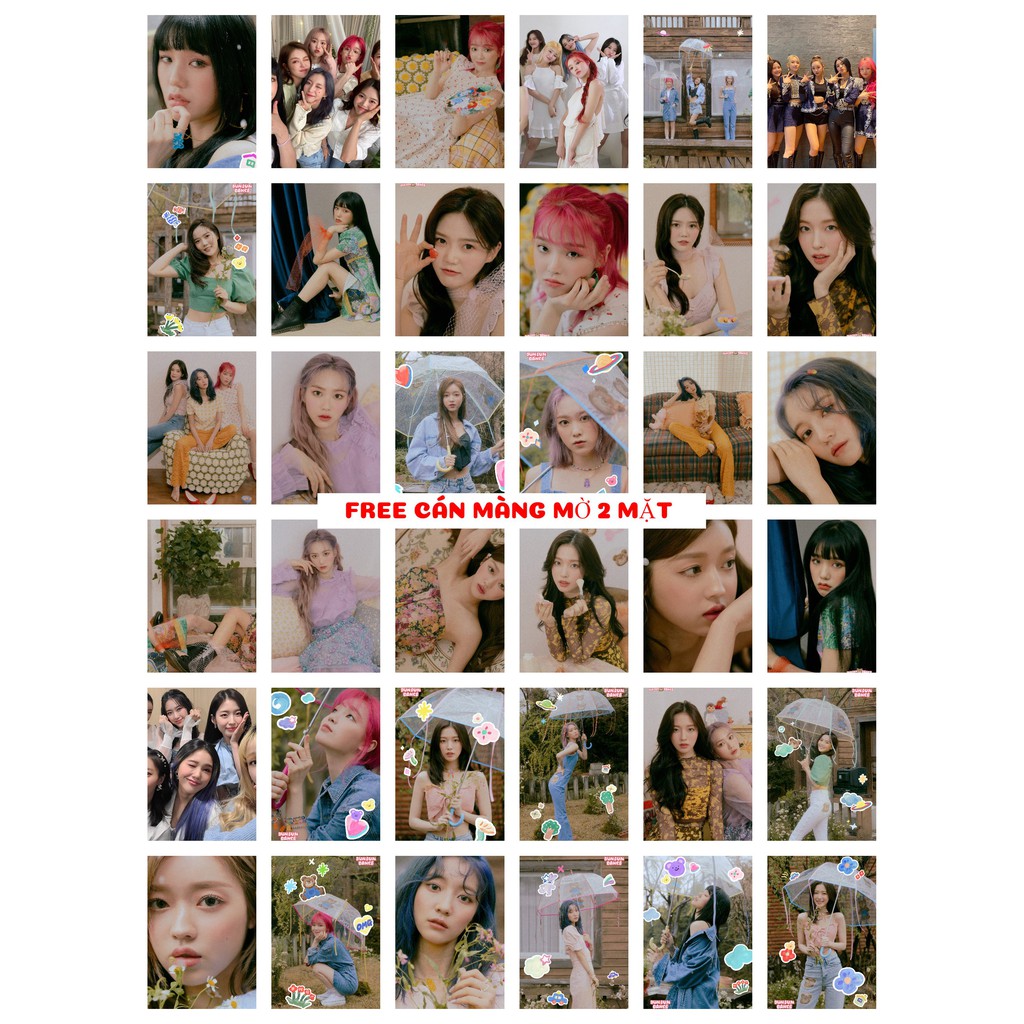 Lomo card 36 ảnh Oh My Girl - Dear OHMYGIRL