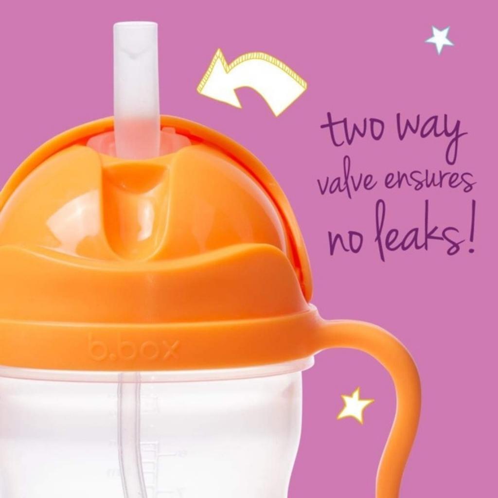 Bình uống nước cho bé Bbox Sippy Cup chống trào ngược mọi góc độ 240ml của Úc cho bé từ 6 tháng tuổi