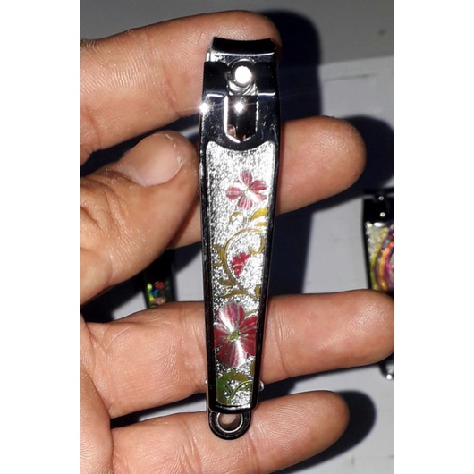 Một cái bấm cắt móng tay hoặc móng chân bằng thép không gỉ dài 8cm